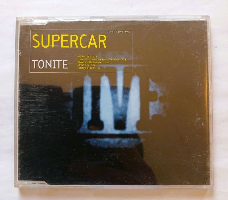 Supercar, Tonite CD single