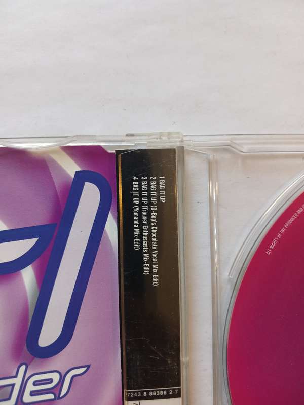 Geri Halliwell, Bag It Up CD single, EU