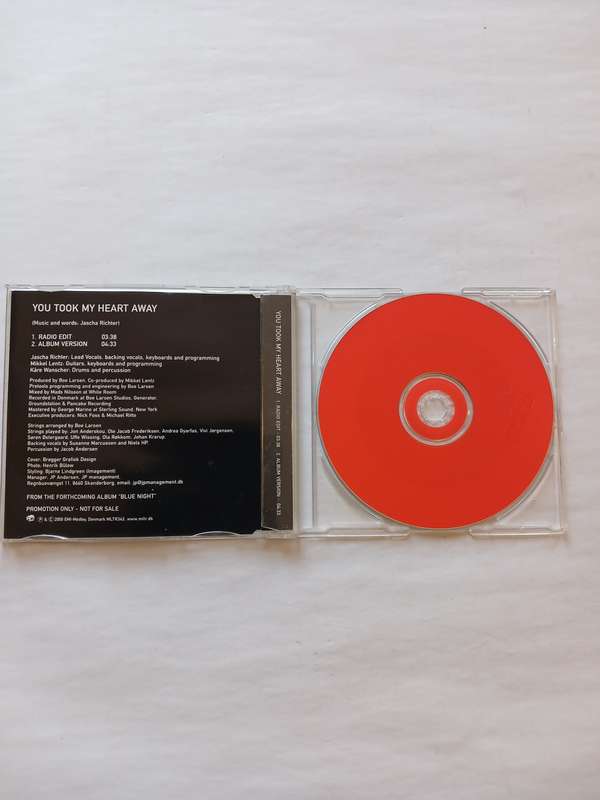 Michael Learns To Rock, You Took My Heart Away CD single, Promo, EU