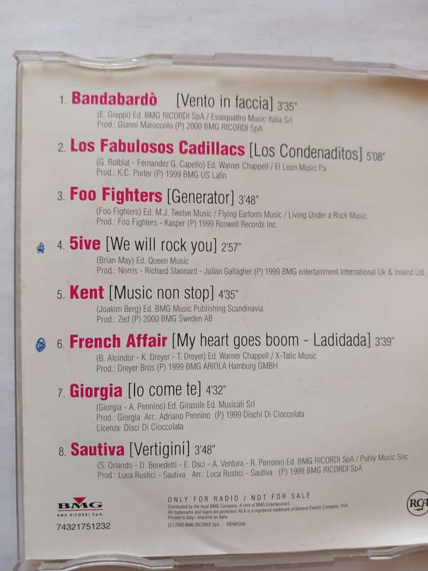 PC Disc Only For Radio, Aprile, CD, Italy
