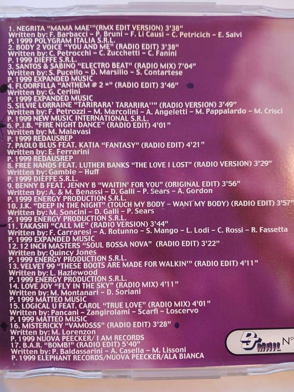 CD Dance JM Vol. 9 CD, Italy