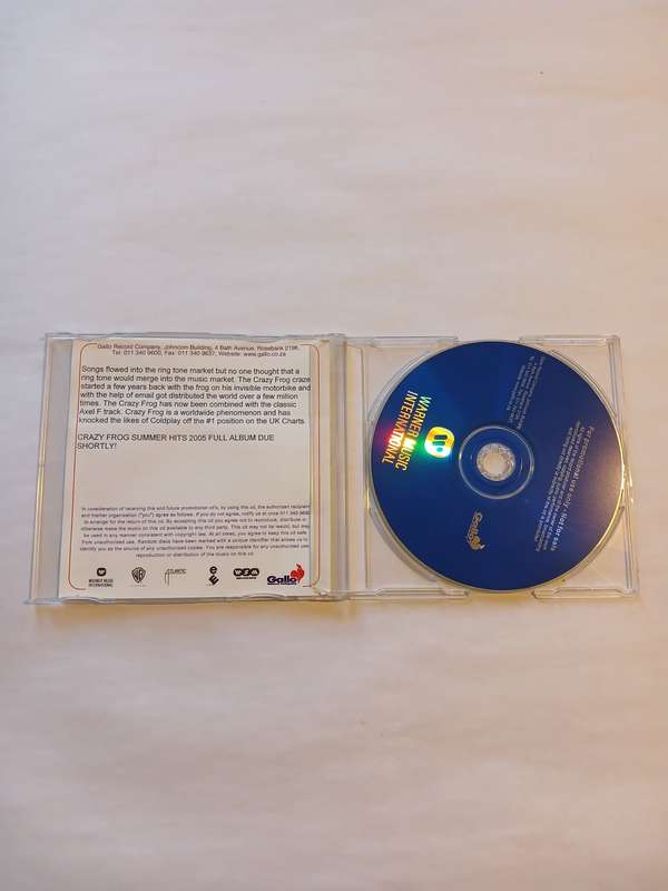 Crazy Frog, Axel F, CD single Promo