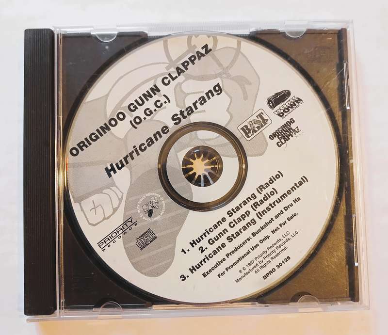 Originoo Gunn Clappaz, Hurricane Starang CD single, US