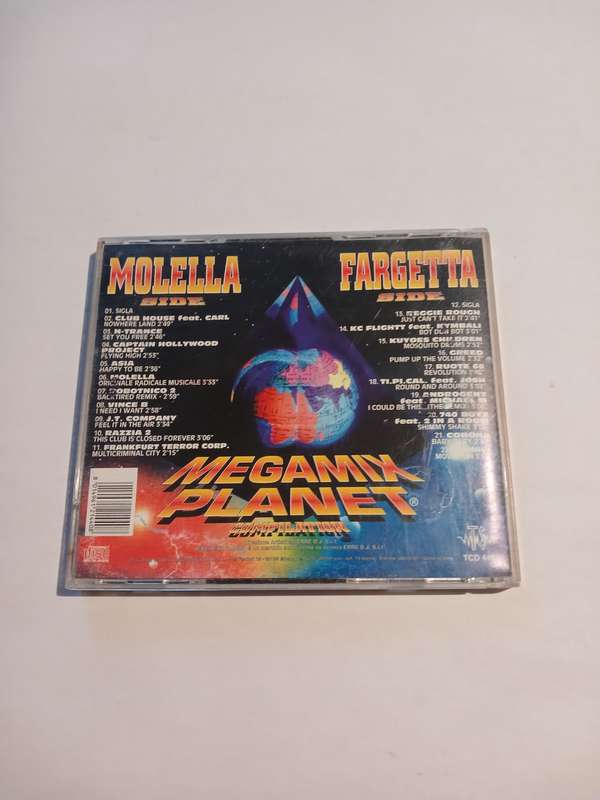 Megamix Planet, Compilation, Molella Fargetta, 2 x CD, Italy
