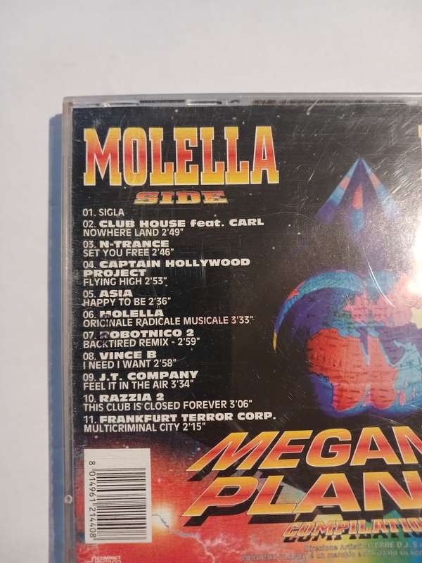 Megamix Planet, Compilation, Molella Fargetta, 2 x CD, Italy