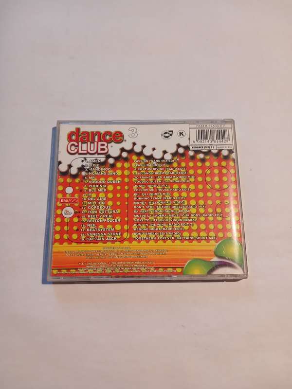 Dance Club 3, Various CD