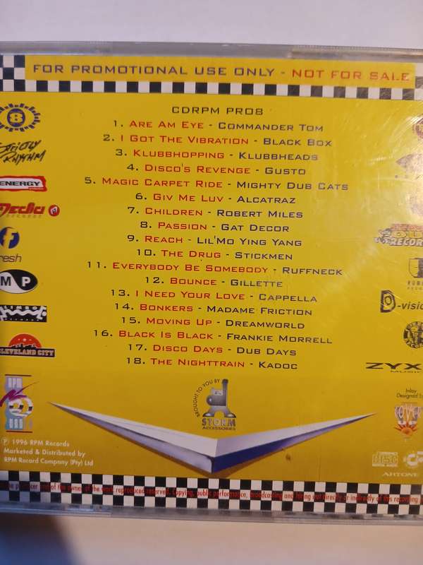 RPM Dance, The Original Dance Label CD