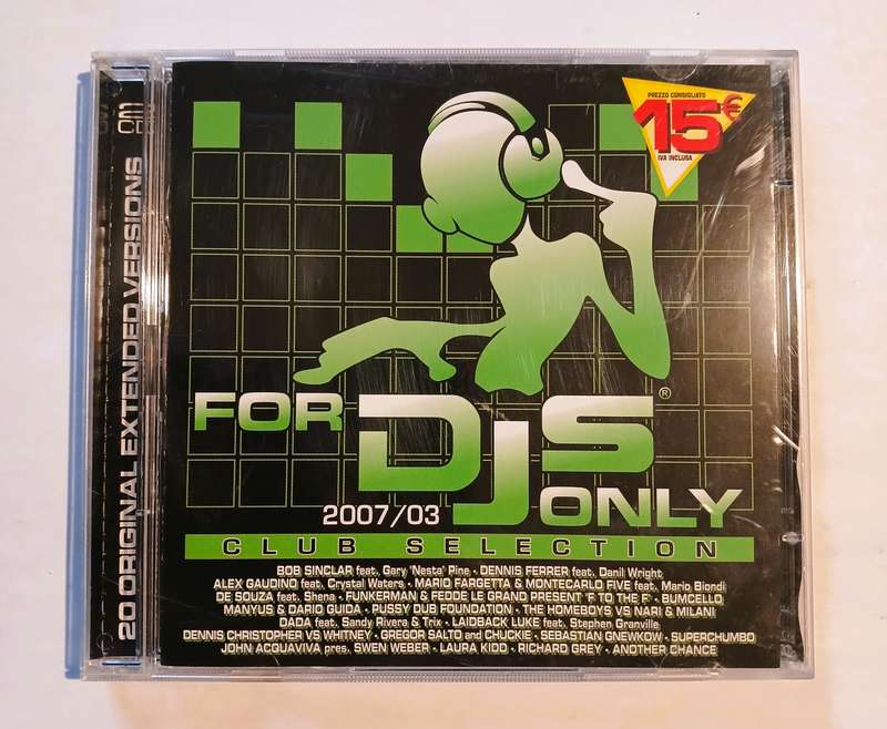 For DJ's Only 2007/03 Club Selection, 2 x CD, Italy