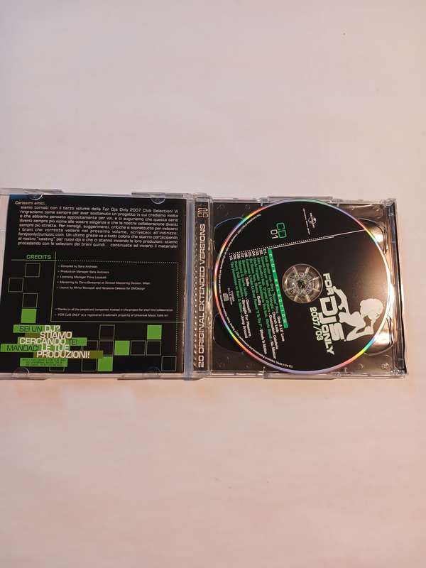 For DJ's Only 2007/03 Club Selection, 2 x CD, Italy