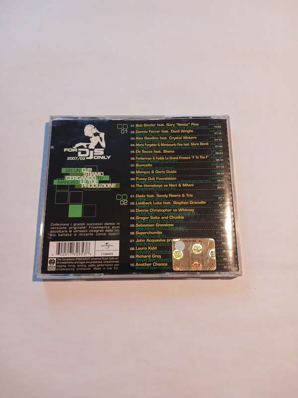 For DJ's Only 2007/03 Club Selection, 2 x CD, Italy