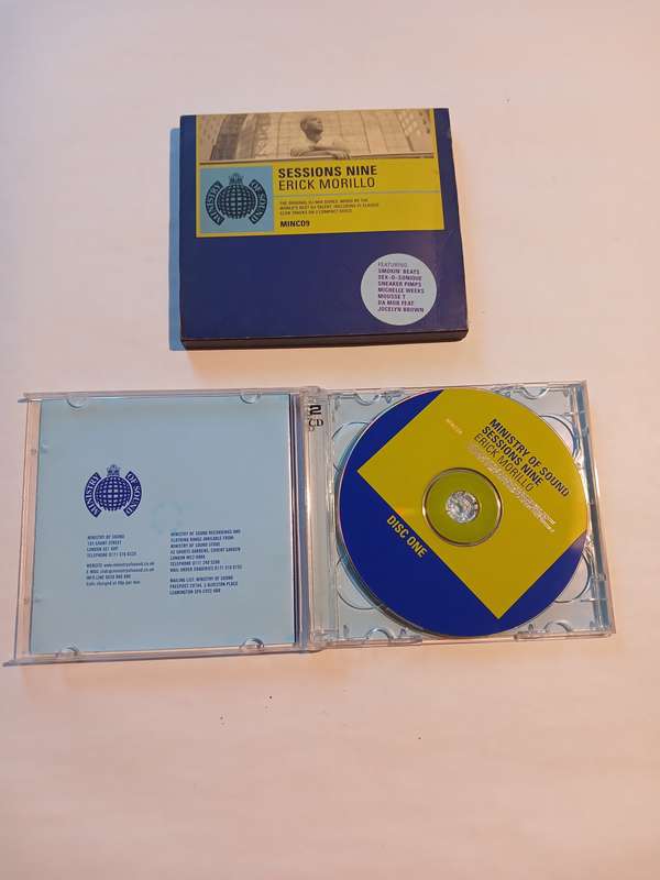 Erick Morillo, Sessions Nine, 2 x CD, UK