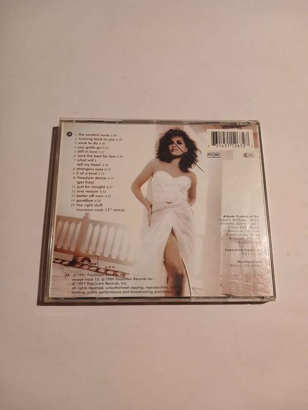 Vanessa Williams, The Comfort Zone CD, EU