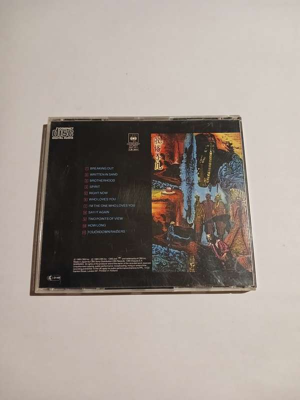 Santana, Beyond Appearances CD, EU