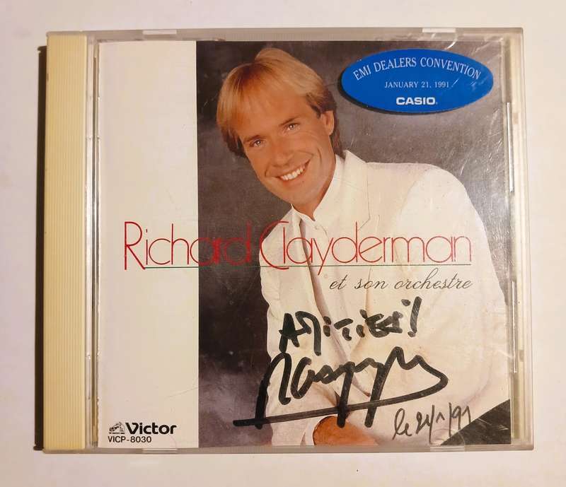 Richard Clayderman, Et Son Orchestre CD, Japan, Signed