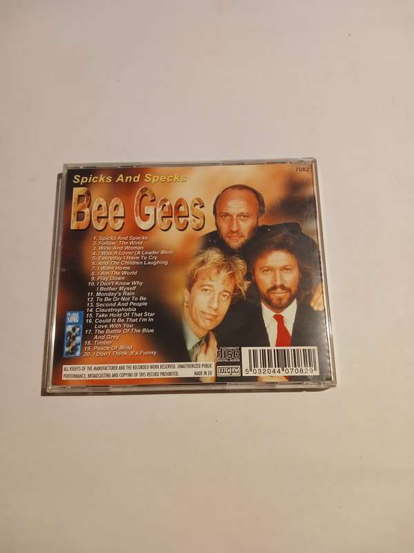 Bee Gees, Spicks and Specks CD, Netherlands