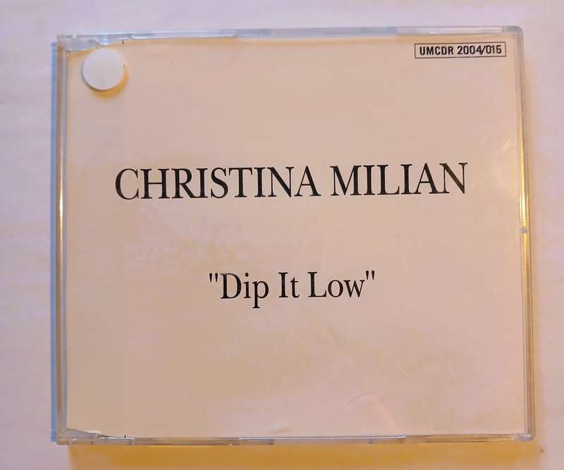 Christina Milian, Dip It Low CD single, Promo