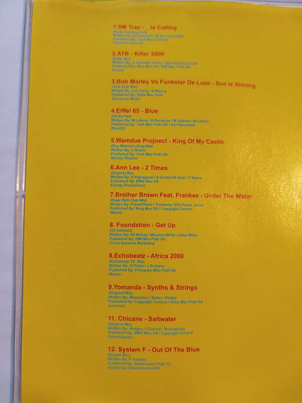 Bump Volume 5, Remixed, Remastered CD, Promo