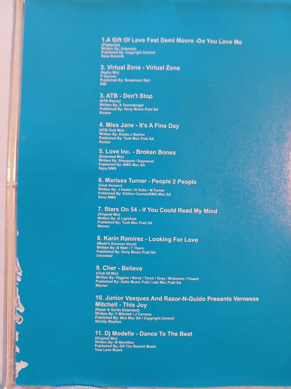 Bump Volume 4, Remixed, Remastered CD, Promo