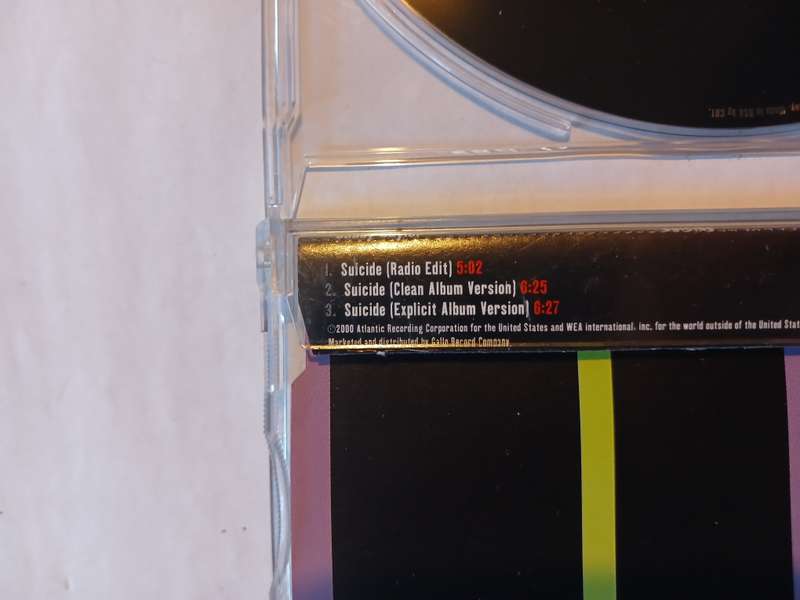 Bobby Gaylor, Suicide CD single