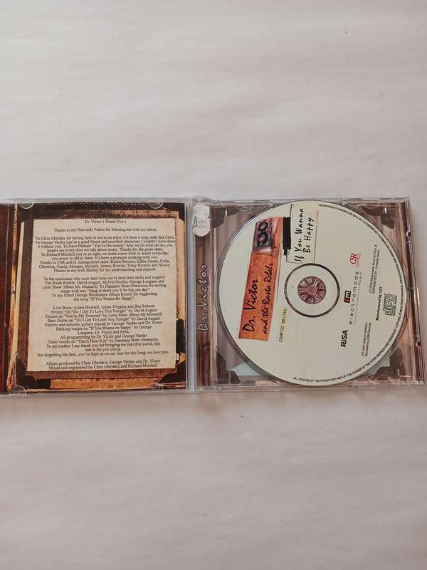DR. Victor and the Rasta Rebels, If You Wanna Be Happy CD