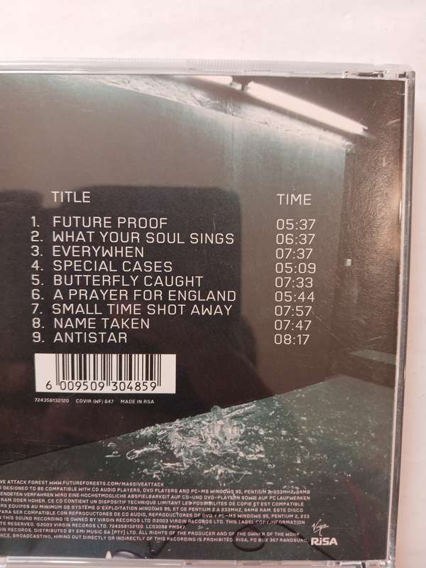 Massive Attack, 100TH Window CD