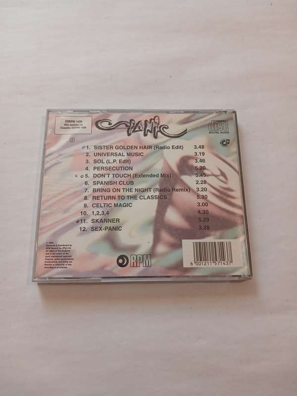 Spanic, Sister Golden Hair CD