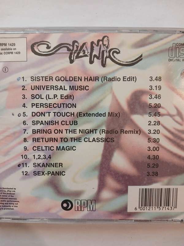 Spanic, Sister Golden Hair CD