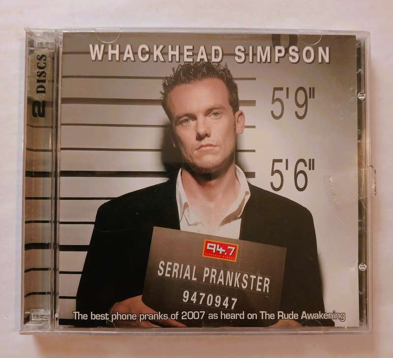 Whackhead Simpson, Serial Prankster, 2 x CD