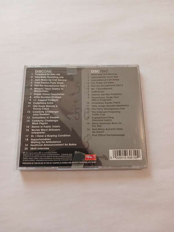 Whackhead Simpson, Serial Prankster, 2 x CD