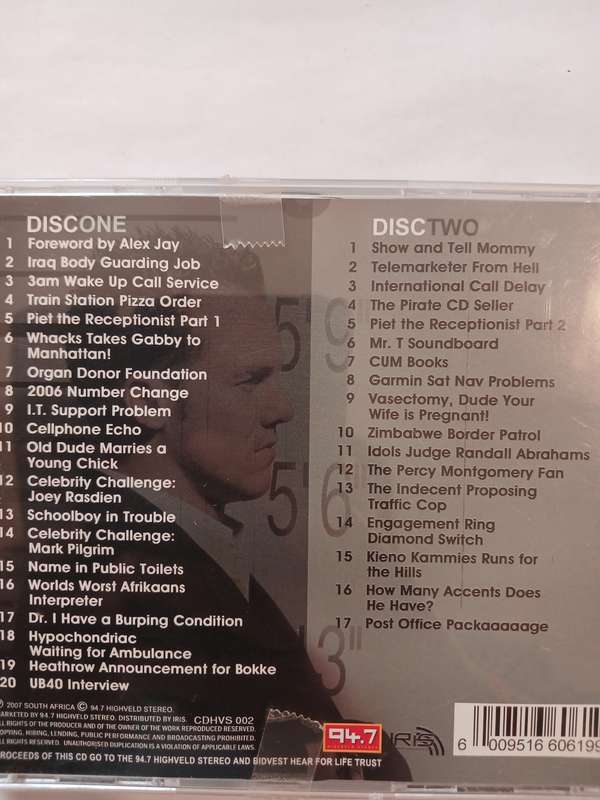 Whackhead Simpson, Serial Prankster, 2 x CD