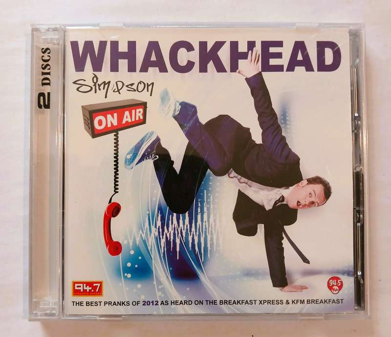 Whackhead Simpson, On Air, 2 x CD