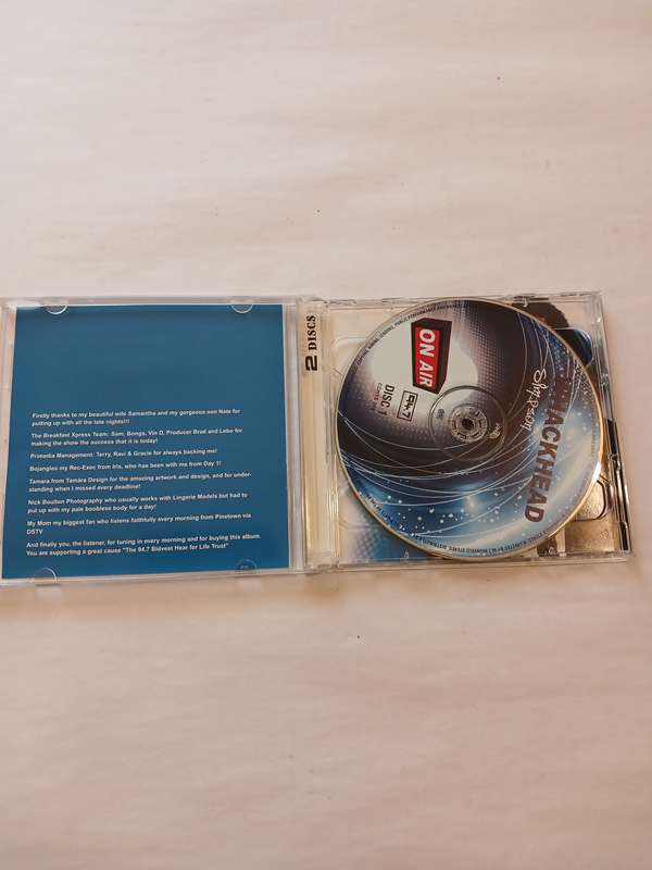 Whackhead Simpson, On Air, 2 x CD