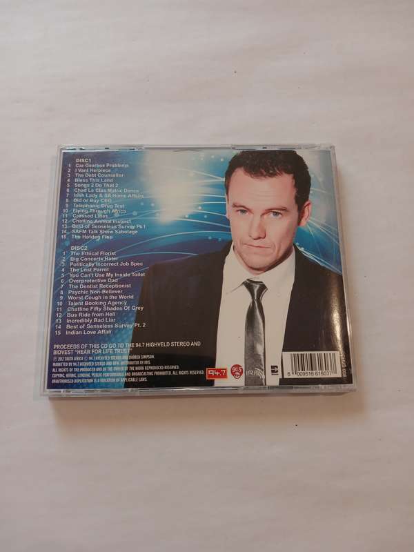 Whackhead Simpson, On Air, 2 x CD