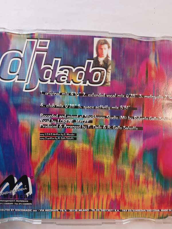 DJ Dado, Metropolis, The Legend of Babel CD single, Italy