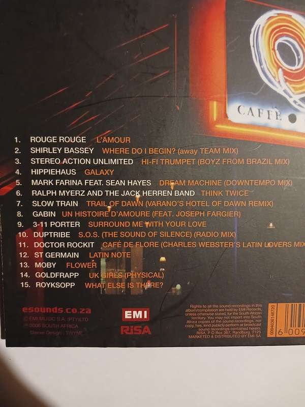 Q.ba.lounge, Soundsuality CD