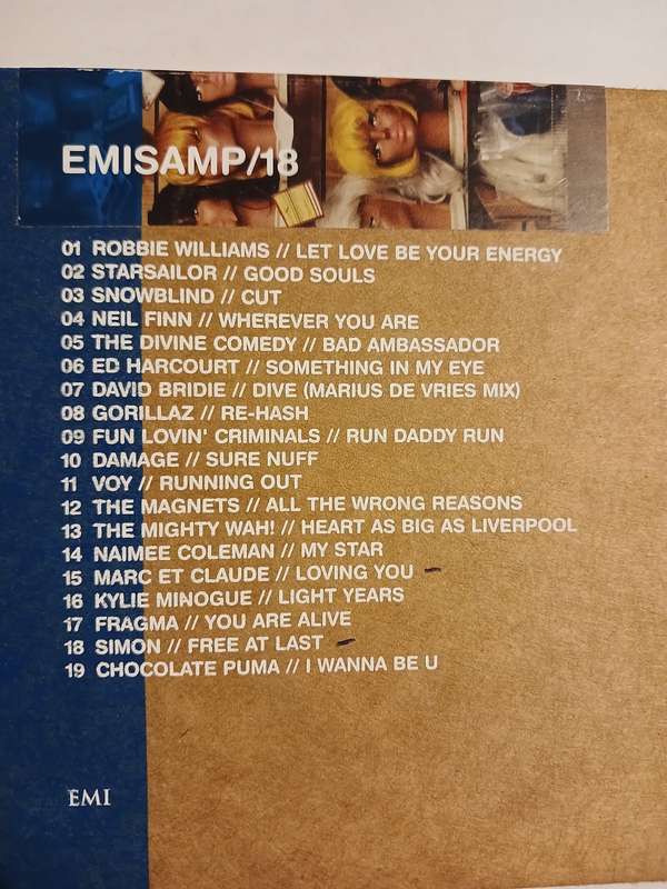 I've Got More Than I need, EMI Sampler, Promo CD, UK