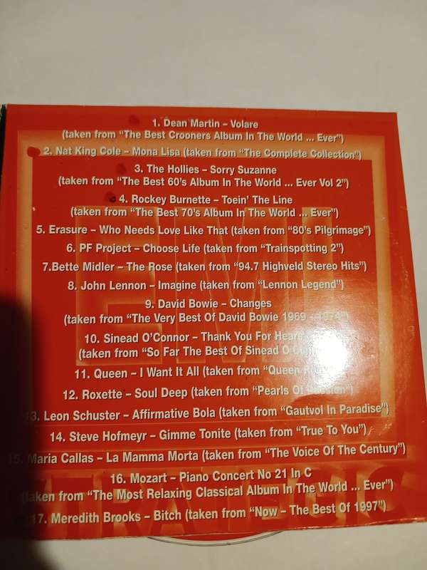 EMI 100, 1997 The First Century 3 x CD, Promo, South Africa