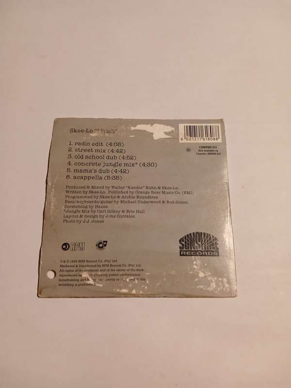 Skee-Lo, I Wish CD single