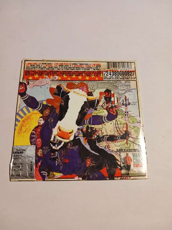 Manu Chao, Bongo Bong CD single, EU