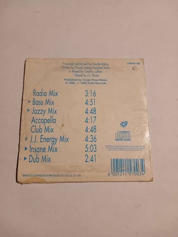 20 Fingers, Short Dick Man CD single