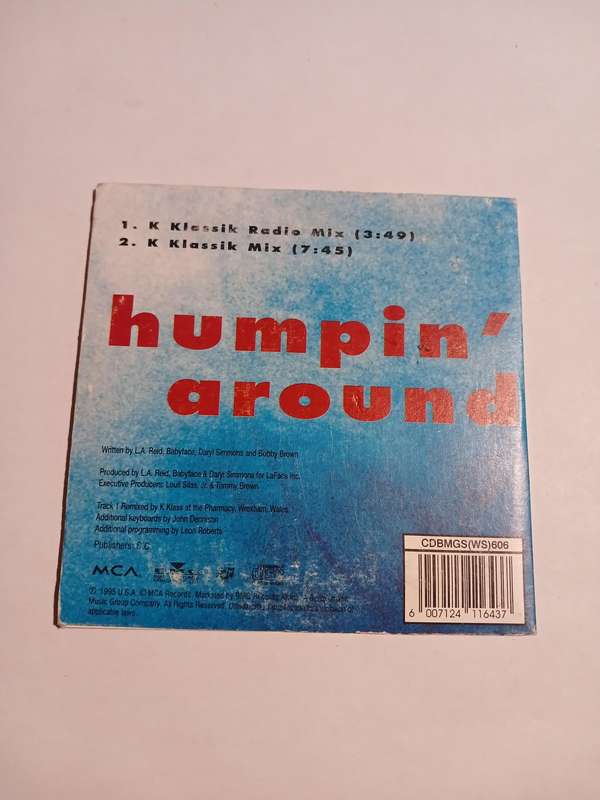 Bobby Brown, Humpin' Around CD single