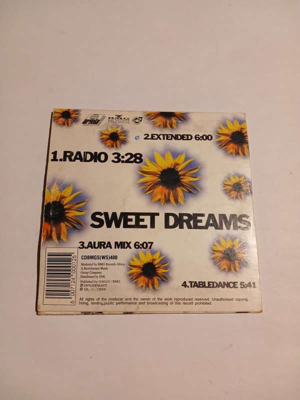 Swing featuring Dr. Alban, Sweet Dreams CD single