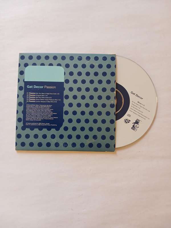 Gat Decor, Passion CD single