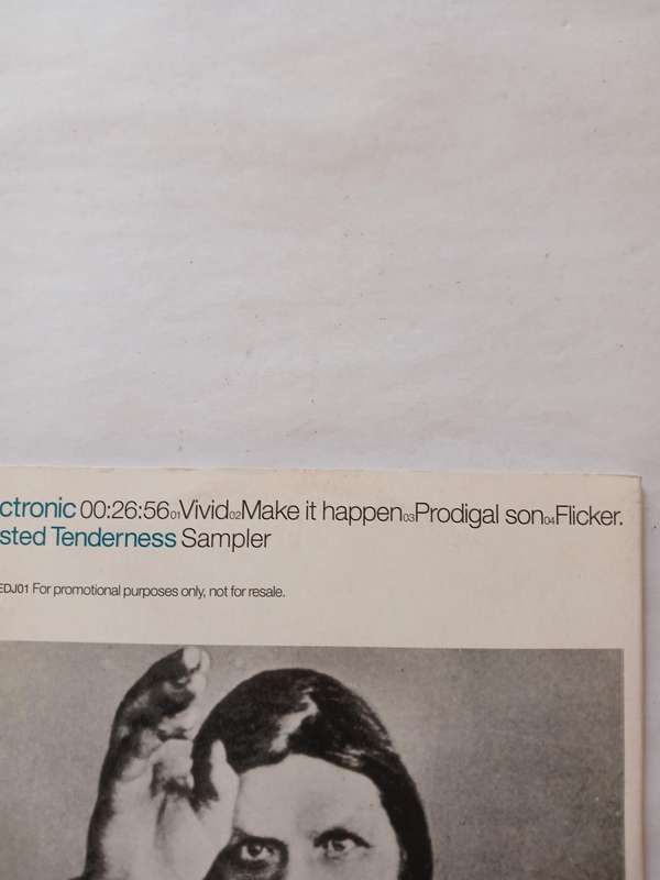 Electronic, Twisted Tenderness CD, Promo, Sampler, US