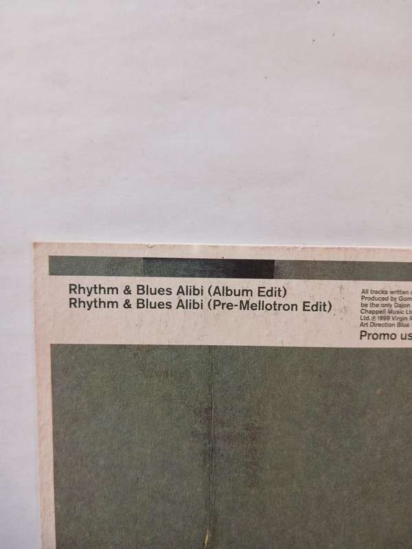 Gomez, Rhythm & Blues Alibi CD single, Promo, EU