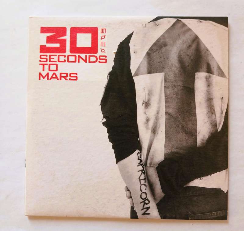 30 Seconds to Mars, Capricorn (A Brand New Name) CD single, Promo, EU