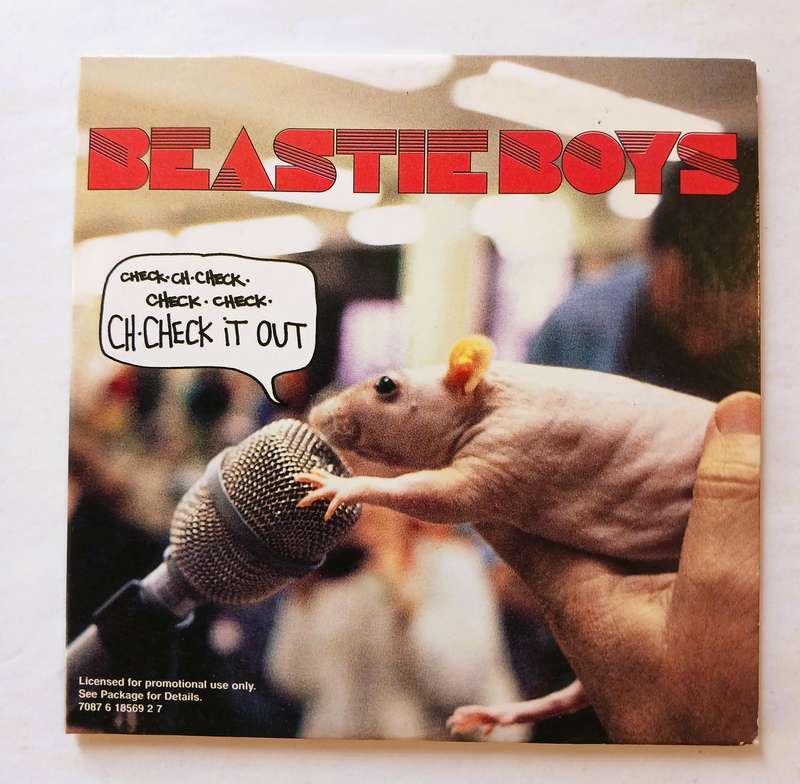 Beastie Boys, CH-Check it Out CD single, Promo, EU