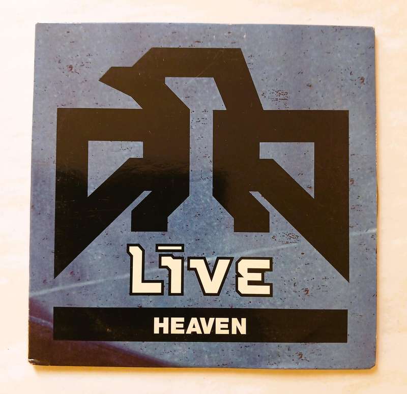 Live, Heaven CD single, Promo, EU