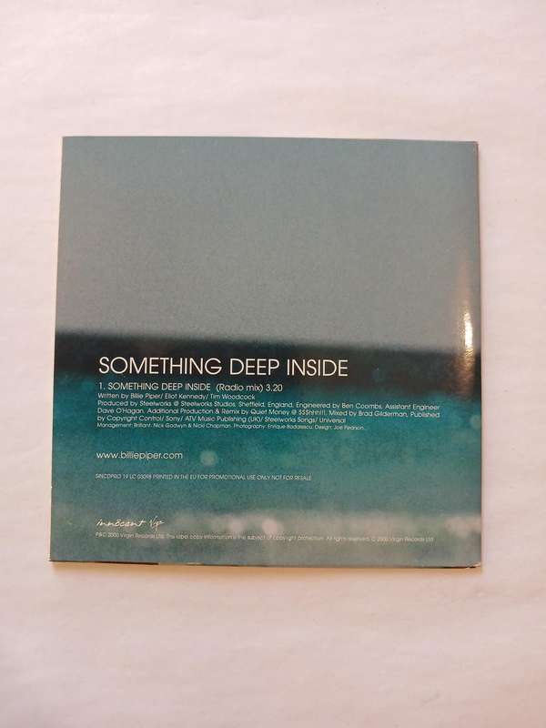 Billie Piper, Something Deep Inside CD single, Promo, EU