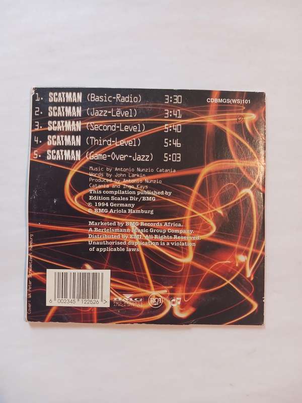 Scatman John, Scatman CD single